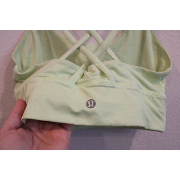 Lululemon Energy Longline Bra Medium Support size 6 no pads included - Picture 3 of 5
